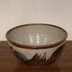 Saladier plat gres emaillé poterie deseur vintage