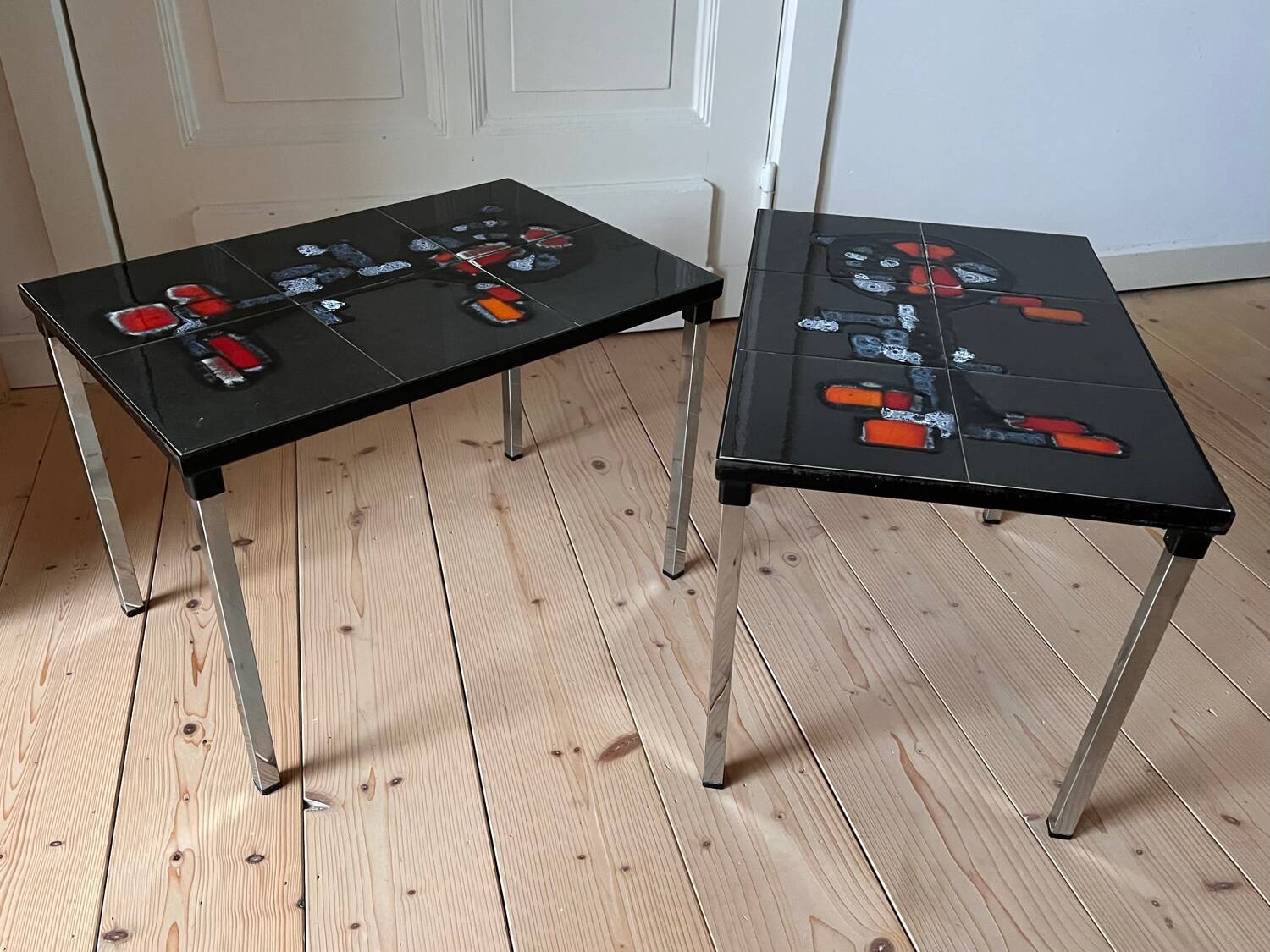 Pair of Adri Belarti side tables 1960/70