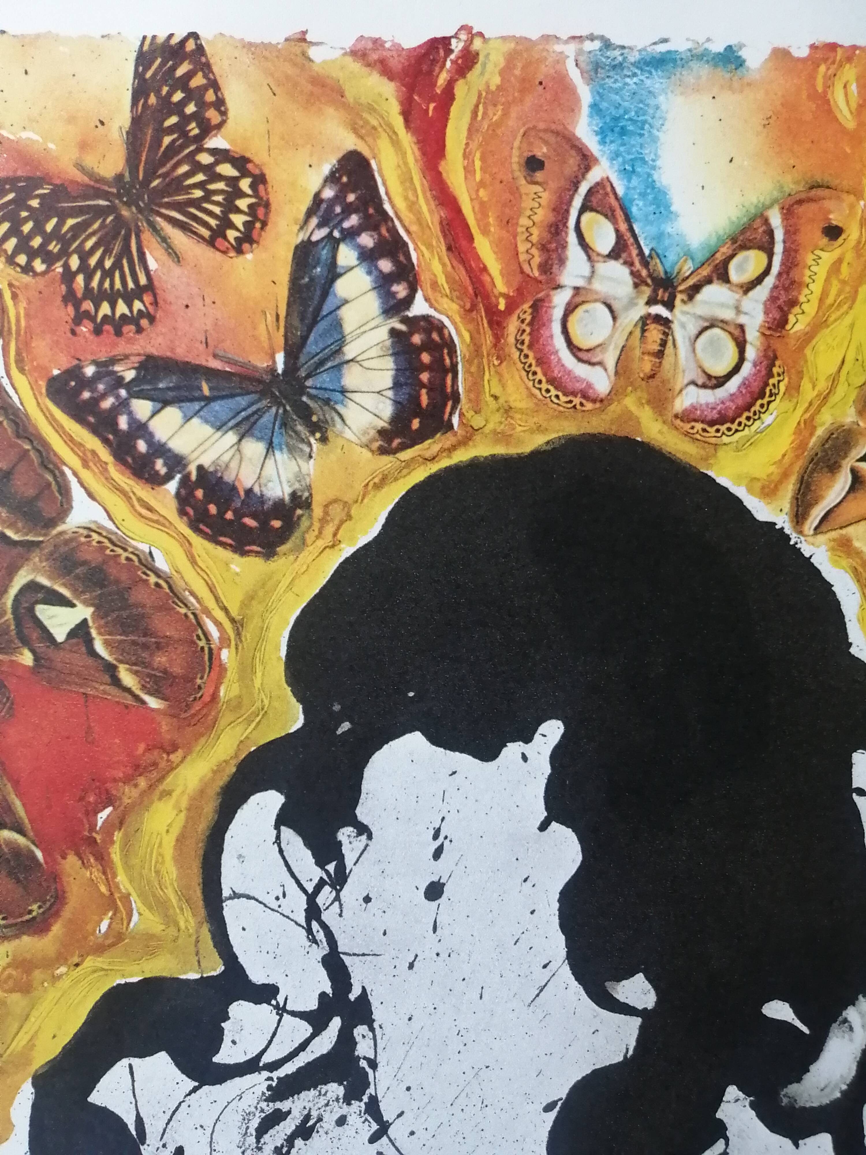 Salvador Dali Butterfly suite "Paris"