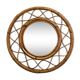 Miroir rotin, 70 cm