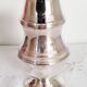 Mustard pot, jam pot, jam jar, sugar bowl, in silver metal