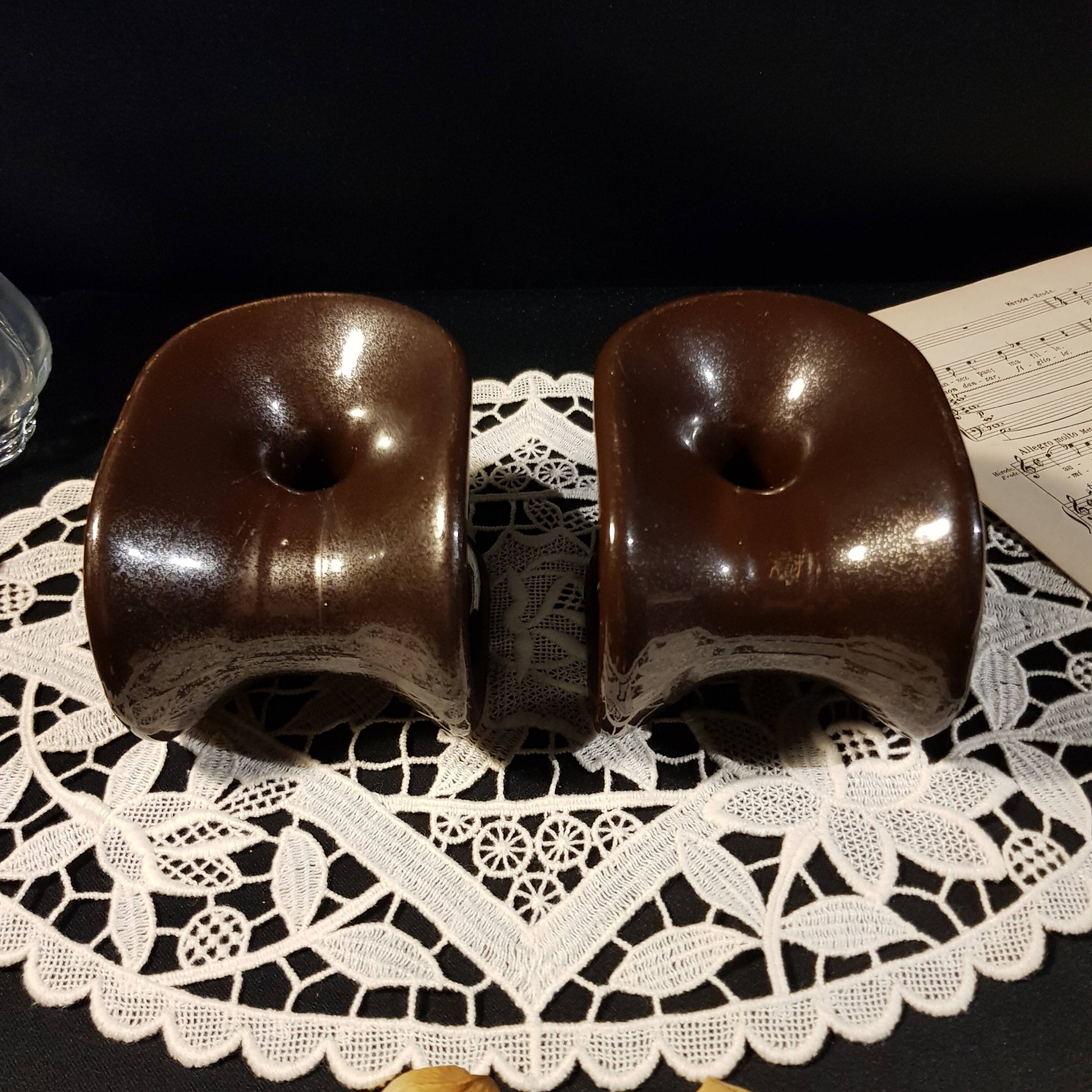 Duo of diverted candlesticks