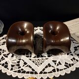 Duo of diverted candlesticks