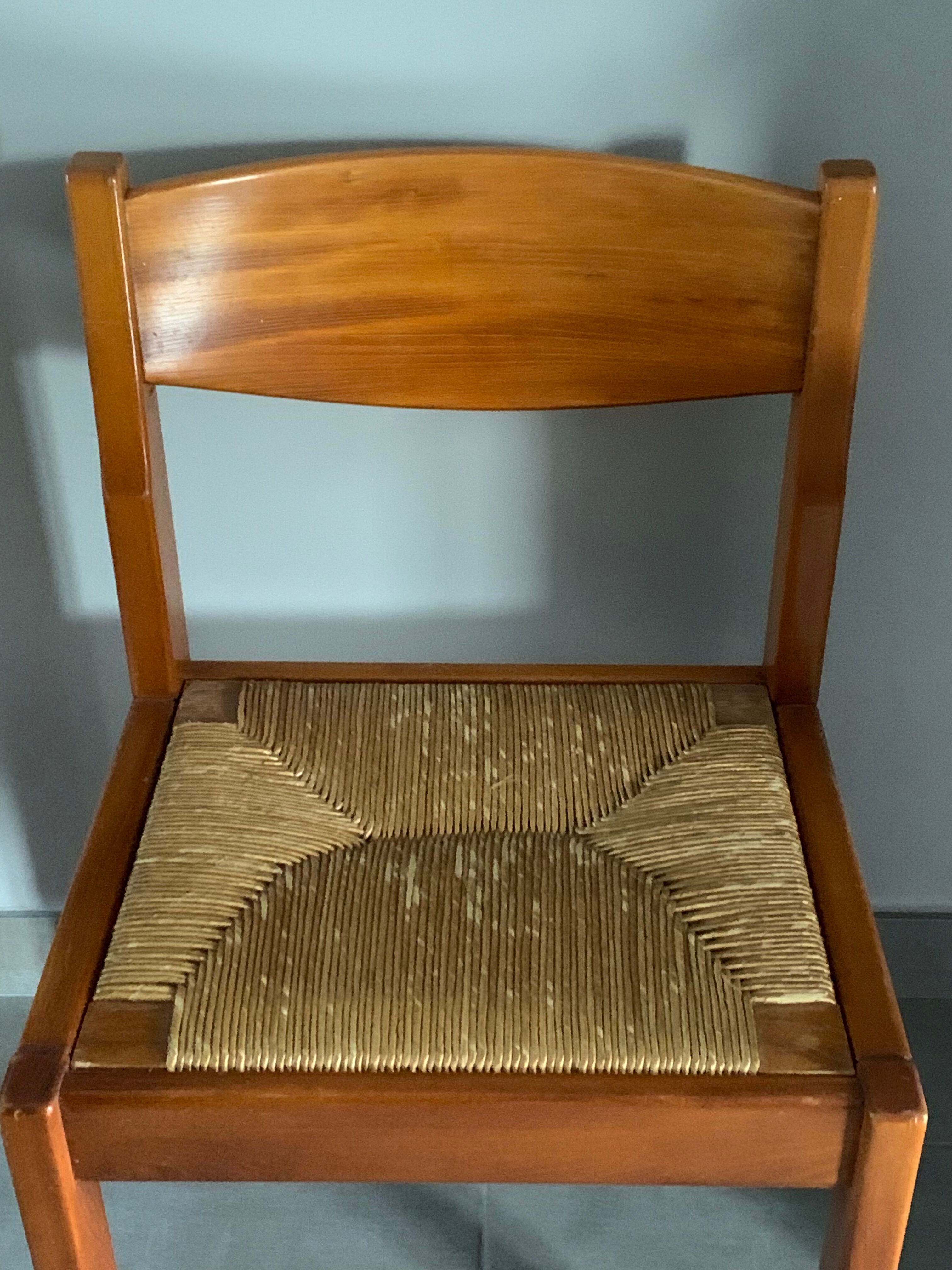 Paire de chaises vintage Maison Regain