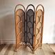 Paravent, cloison, paravent en rotin Bambou vintage