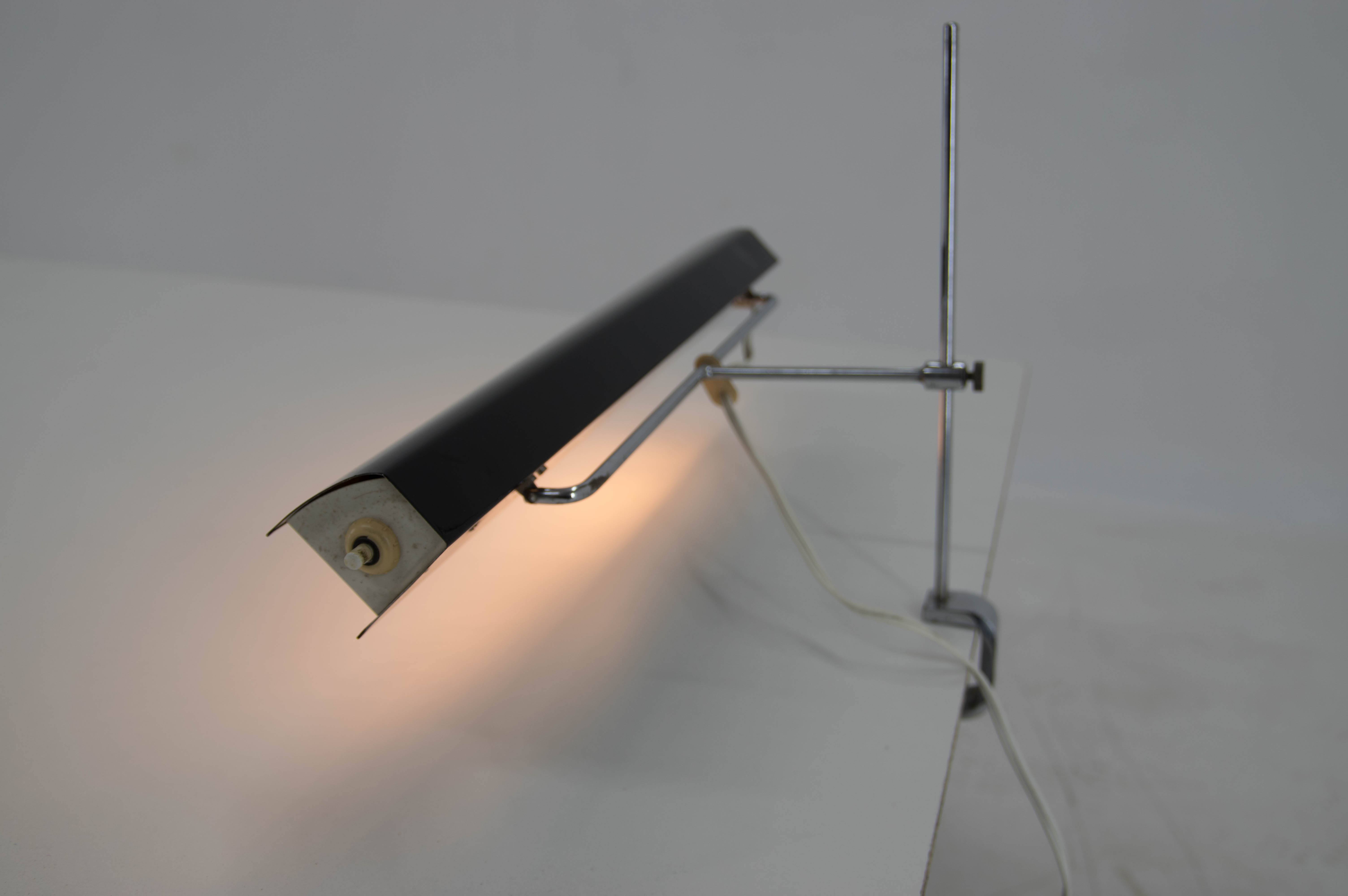 Adjustable table lamp by Lidokov, 1960
