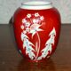 Vase spechtsbrunn handgemalt in German porcelain with floral decoration