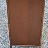 Vintage oak chest of drawers from the 50s with 4 drawers and compass feet