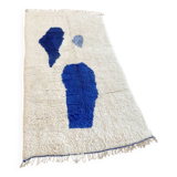Tapis beni ouarain traditionnel fait à la main
