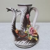 Carafe à décanter 375ml en faïence italienne Bassano