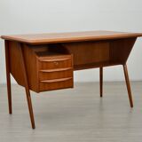 Mid century teak desk by Tibergaard, 1960s