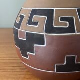 Ceramic ball vase