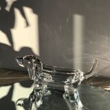Trinket bowl crystal art Vannes Le Chatel
