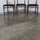 Ensemble de 3 chaises de salle à manger en teck