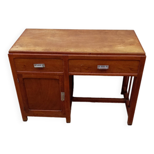 ancien bureau bois vintage