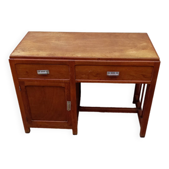 Old vintage wooden desk