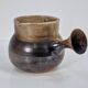 Vintage Glazed Sandstone Jug by Roland Zobel for Atelier Les Cycladen, ​​France, 1970s