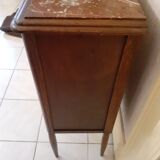 Marble shelf cabinet