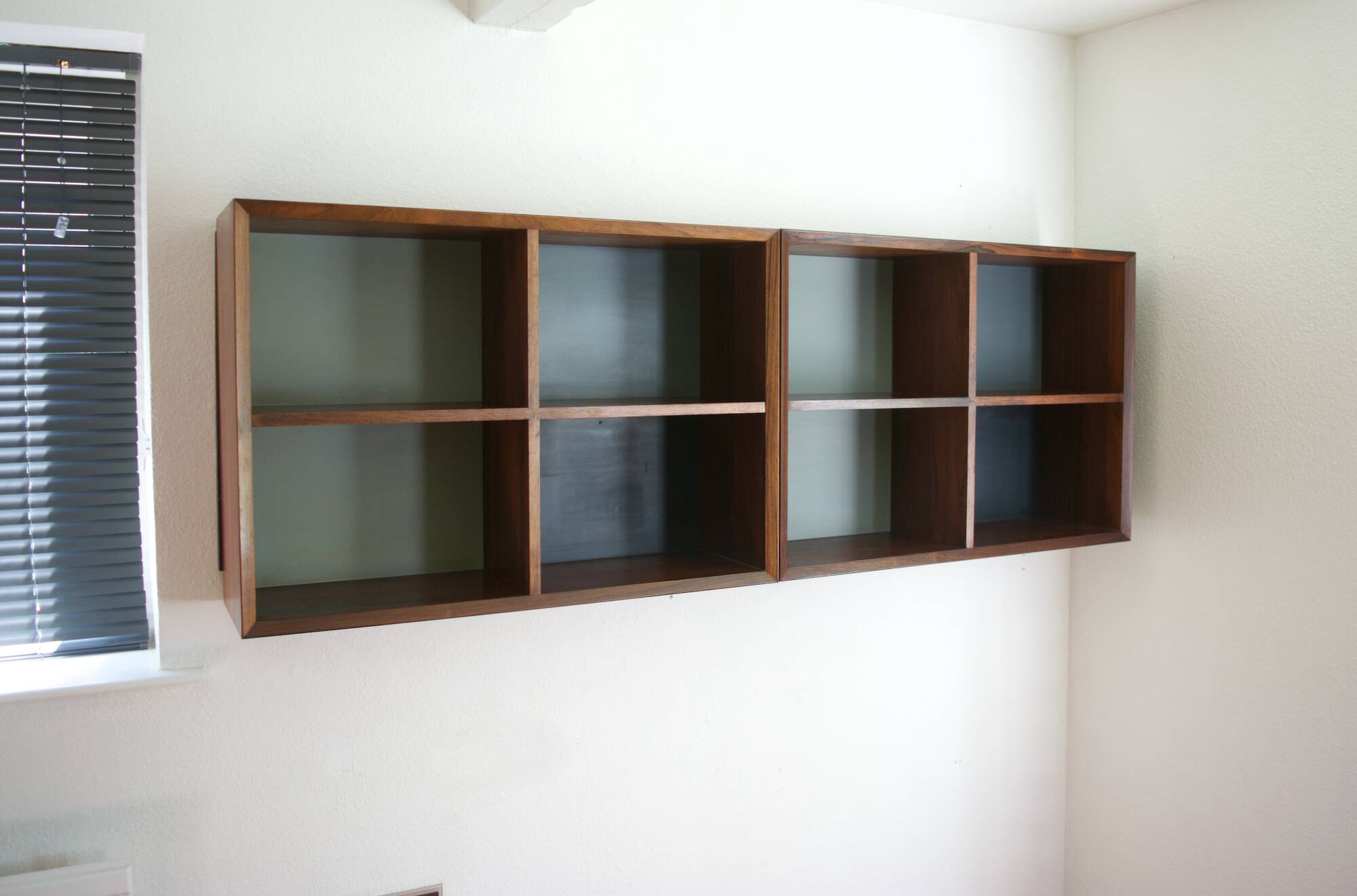 Vintage Danish Rosewood Wall Cabinets by Poul Cadovius, 1969