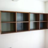 Vintage Danish Rosewood Wall Cabinets by Poul Cadovius, 1969