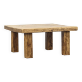 Table basse brutale vintage rustique