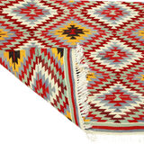 Anatolian handmade kilim rug 183 cm x 135 cm