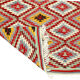 Anatolian handmade kilim rug 183 cm x 135 cm