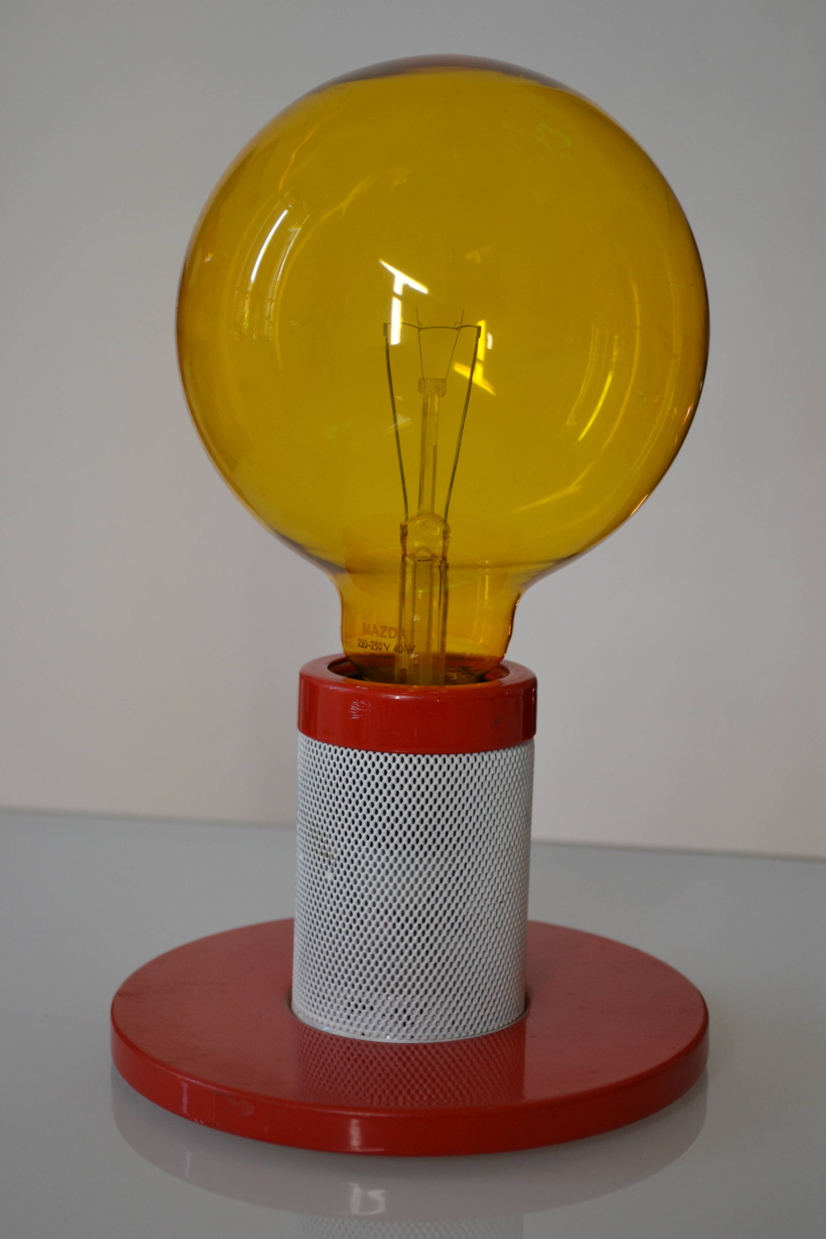 postmodern table lamp Italy 1980s 1980