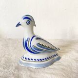 Porcelain bird, flower vase