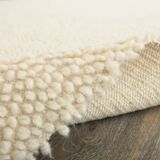 Super Soft Beige & Cream Modern Kilim Rug, 188x298Cm