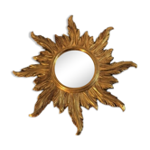 Mirror wood sun 58cm early 20th century