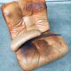Mid-Century Modern Italian Leather Sectional Sofa by Ipe, Italy, 1970s, Set of 5