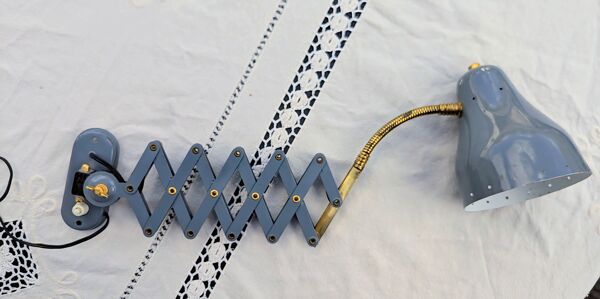 Applique ciseaux Zigzag Hala par Ha Busquet, années 50-60