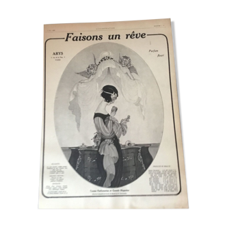 Vintage advertising to frame arys