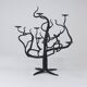 Brutalist Sculptural Chandelier Tree of Life Hand-Forged, 1970s