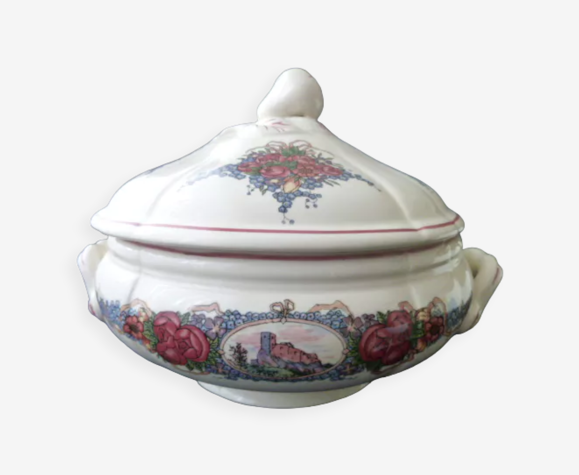 Soupière en faience de Sarreguemines Modèle Obernai