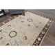 1970s Vintage Turkish Handmade Wool Orange Oversized Area Rug 175x330