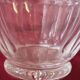 Crystal vase baluster shape