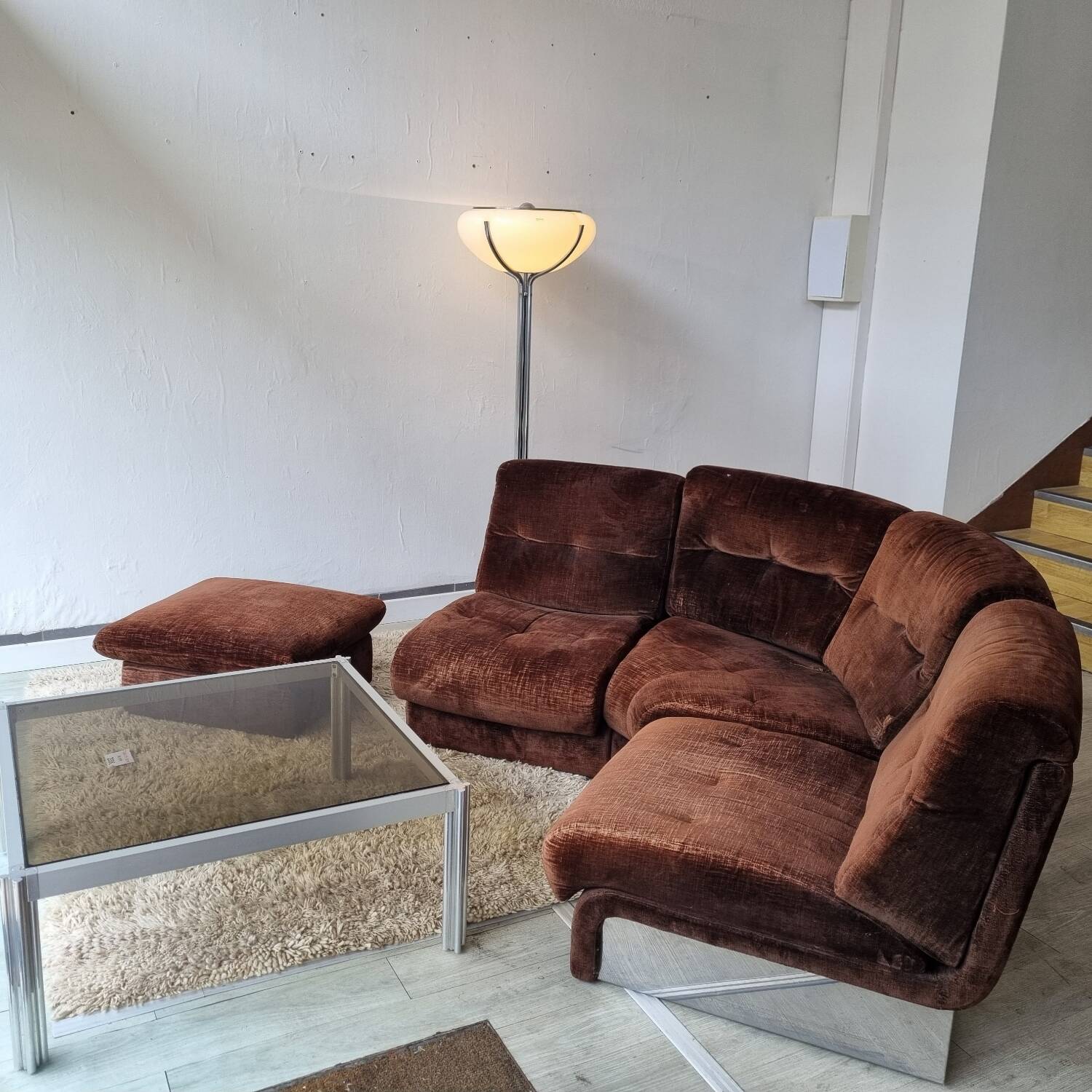 1970s Roche Bobois canapé style