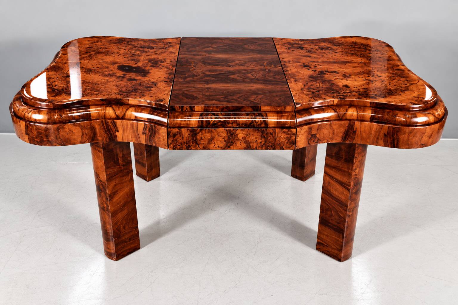 Art Deco Wood Table, 1940s