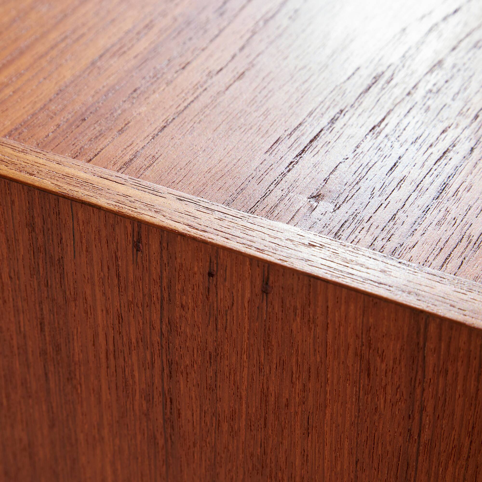Restored teak dresser
