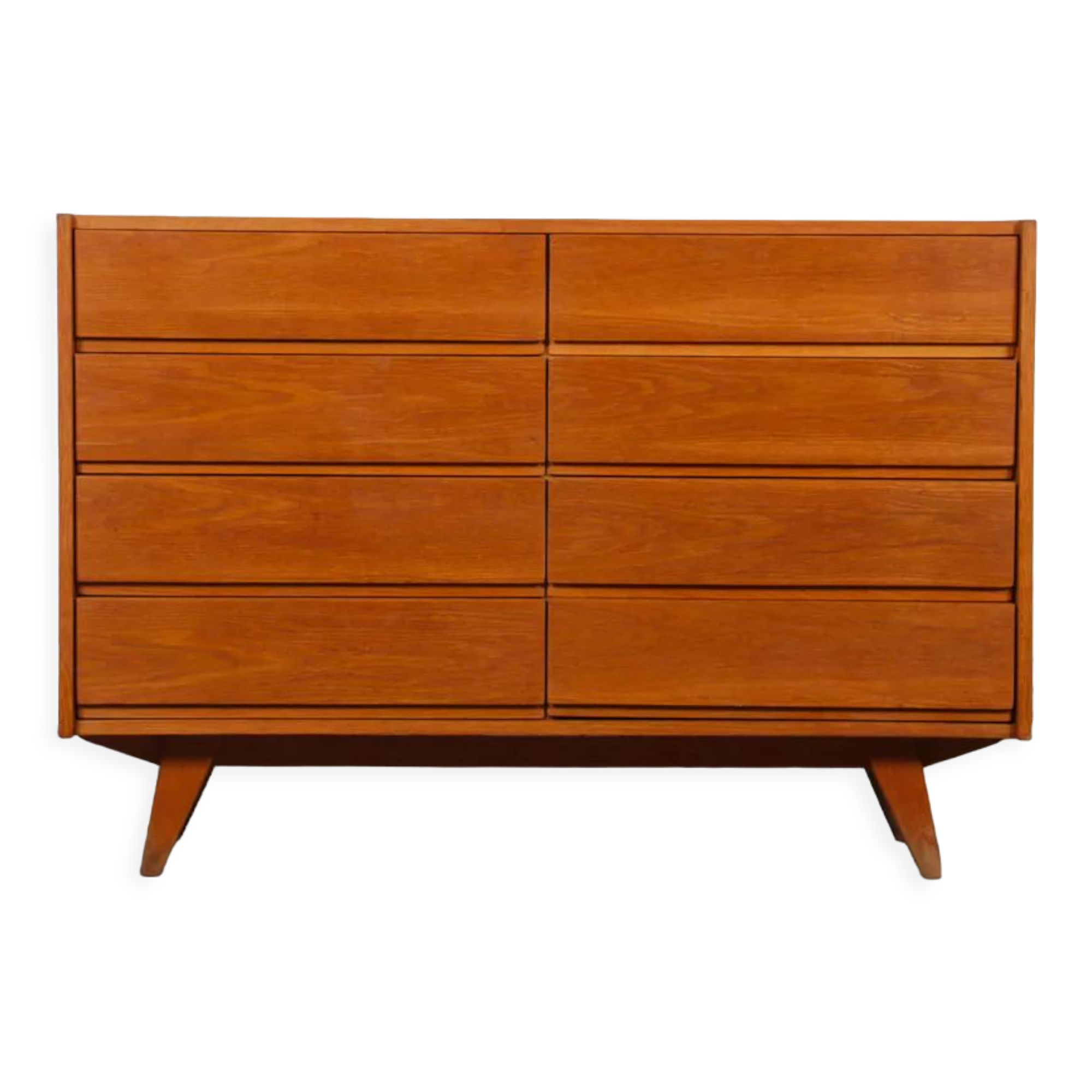 Wooden chest of drawers by Jiri Jiroutek, model U-453, circa 1960