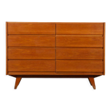 Wooden chest of drawers by Jiri Jiroutek, model U-453, circa 1960
