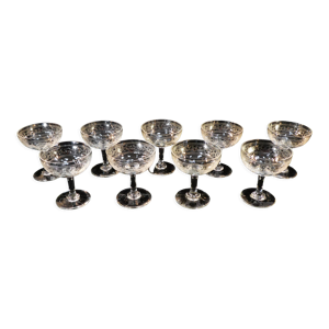 9 coupes à champagne