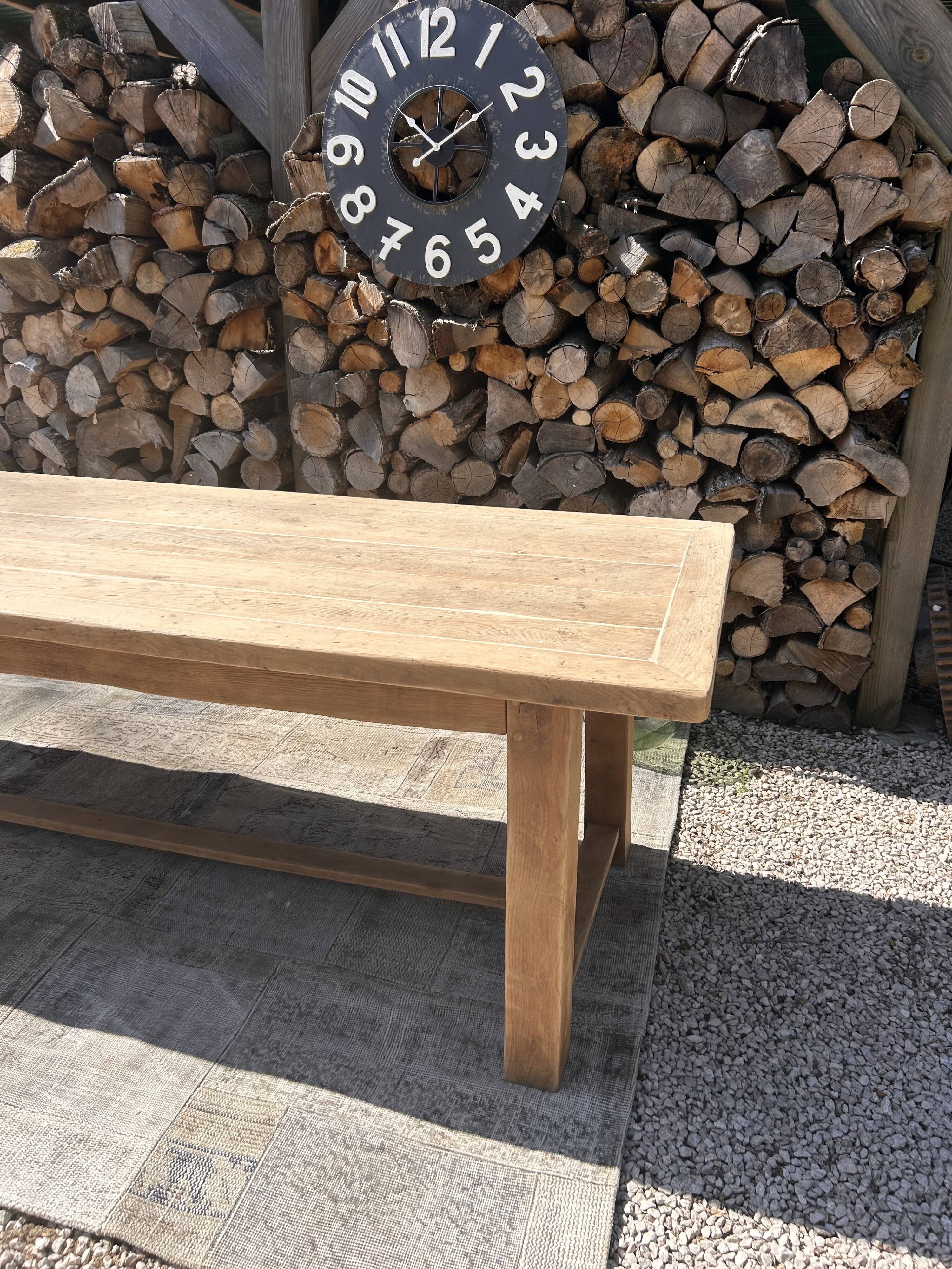 250cm renovated farmhouse table