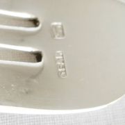 Fourchettes à huîtres ou à dessert , argent sfam