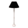 White Marble floor lamp Regency Italy 1970s