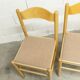 Modernist convertible oval table set and 4 matching chairs 1990