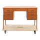 Bureau vintage Scandinave en teck 1960 Suède