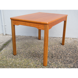 Scandinavian teak side table Alberts, Tibro